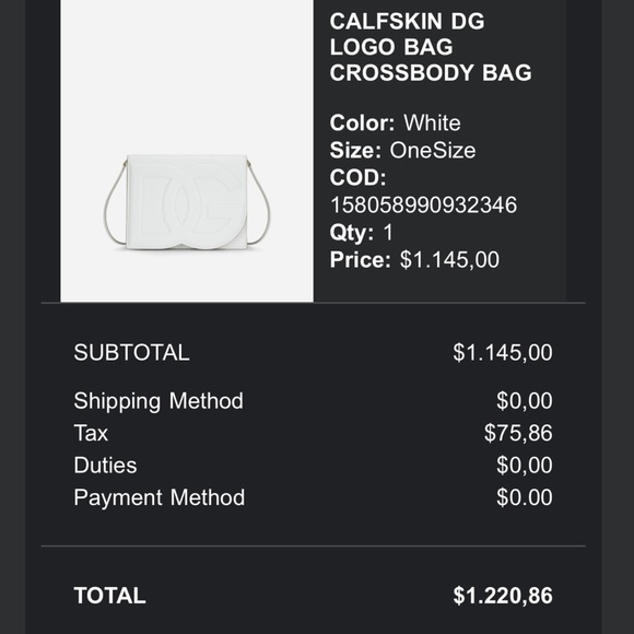 Dolce & Gabanna clutch/adjustable strap - Picture 7 of 7